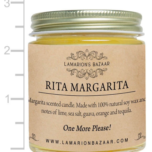 RITA MARGARITA + MARIA SANGRIA-Set of 2 -Lime Margarita & Red Sangria Candle kit - Picture 6 of 7